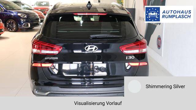 i30 Shimmering Silver Vorlauf, Beispielbilder, ggf. teilweise mit Sonderausstattung
