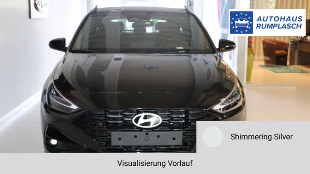 i30 Shimmering Silver Vorlauf, Beispielbilder, ggf. teilweise mit Sonderausstattung