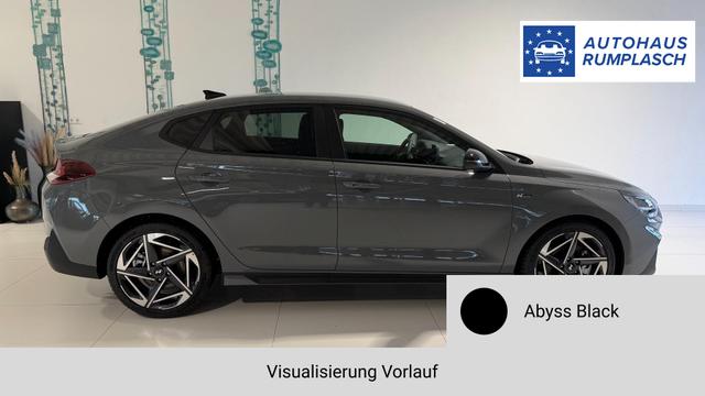 i30 Abyss Black Vorlauf, Beispielbilder, ggf. teilweise mit Sonderausstattung