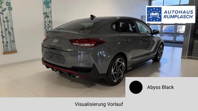 i30 Abyss Black Vorlauf, Beispielbilder, ggf. teilweise mit Sonderausstattung
