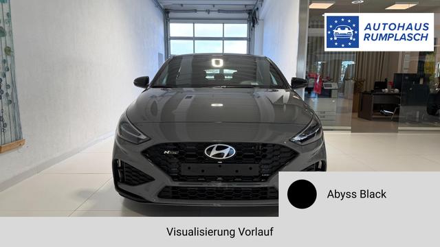 i30 Abyss Black Vorlauf, Beispielbilder, ggf. teilweise mit Sonderausstattung
