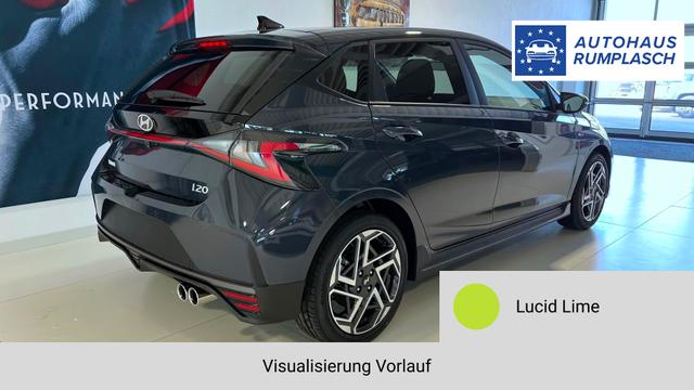 i20 Lucid Lime, Beispielbilder, ggf. teilweise mit Sonderausstattung