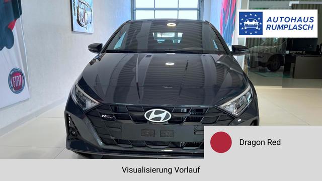 i20 Dragon Red Vorlauf, Beispielbilder, ggf. teilweise mit Sonderausstattung