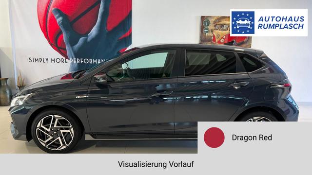 i20 Dragon Red Vorlauf, Beispielbilder, ggf. teilweise mit Sonderausstattung