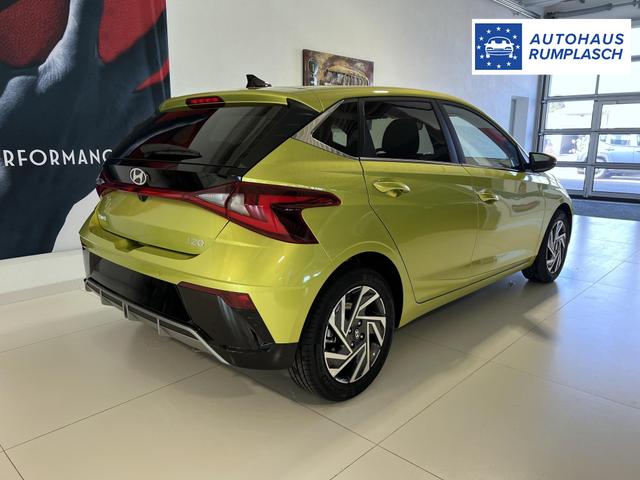 i20 Go Plus Lucid Lime, Beispielbilder, ggf. teilweise mit Sonderausstattung