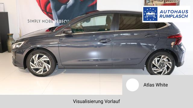 i20 GO Plus Atlas White, Beispielbilder, ggf. teilweise mit Sonderausstattung