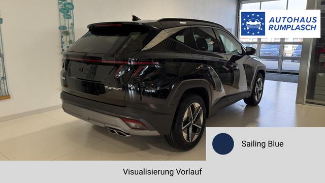 Tucson GO Plus Sailing Blue Vorlauf