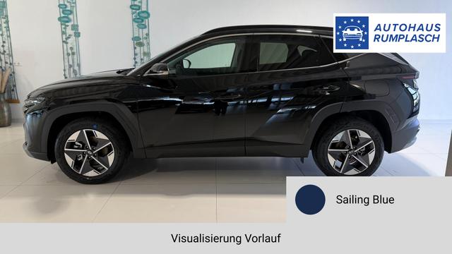 Tucson GO Plus Sailing Blue Vorlauf