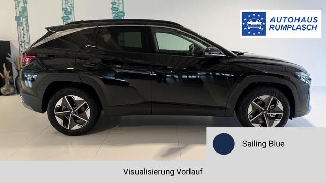 Tucson GO Plus Sailing Blue Vorlauf