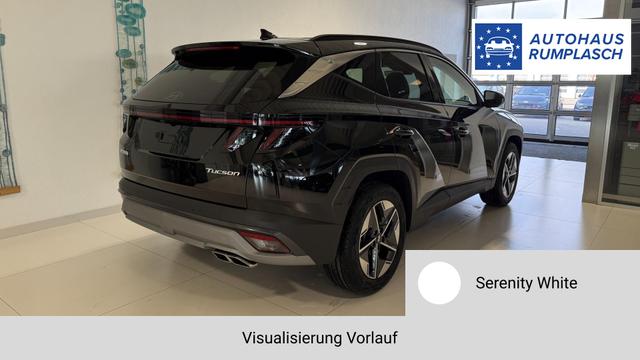 Tucson GO Plus Serenity White, Beispielbilder, ggf. teilweise mit Sonderausstattung