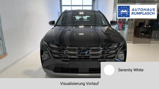 Tucson GO Plus Serenity White, Beispielbilder, ggf. teilweise mit Sonderausstattung