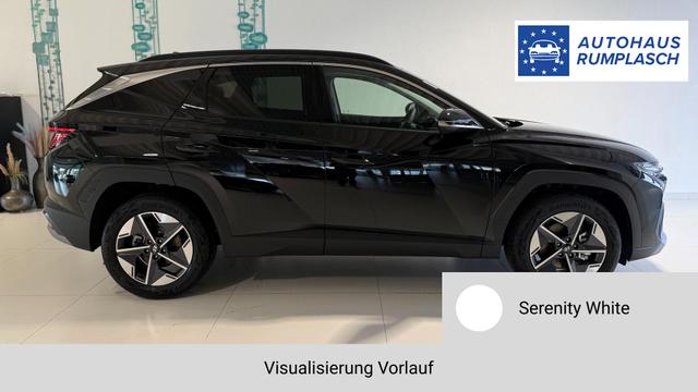 Tucson GO Plus Serenity White, Beispielbilder, ggf. teilweise mit Sonderausstattung