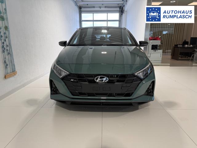 Hyundai i20 N Line Mangrove Green