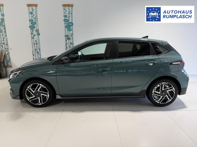 Hyundai i20 N Line Mangrove Green