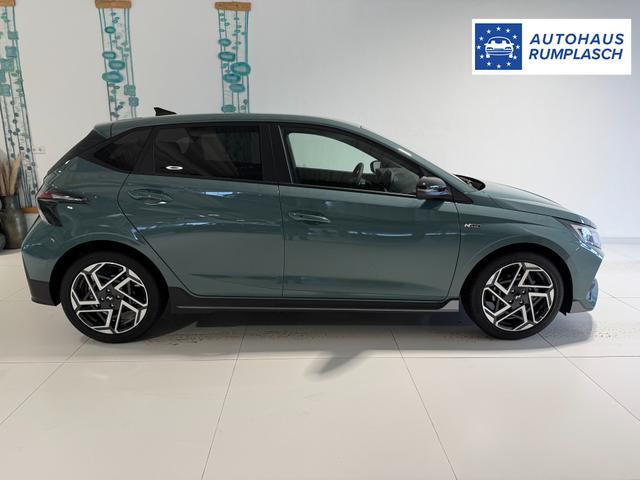 Hyundai i20 N Line Mangrove Green