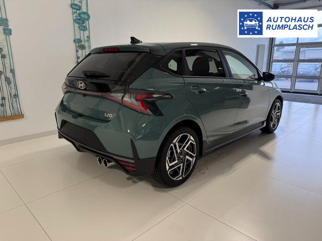 Hyundai i20 N Line Mangrove Green