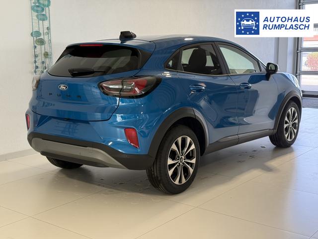 Ford Puma Titanium Digital Aqua Blau