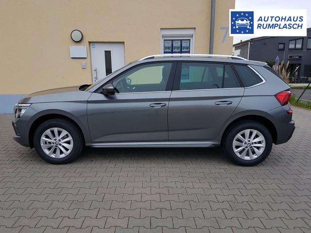 Skoda / Kamiq / Grau / Top Selection / / Graphite Grau / Felge Cortadero silber , Beispielbilder, ggf. teilweise mit Sonderausstattung