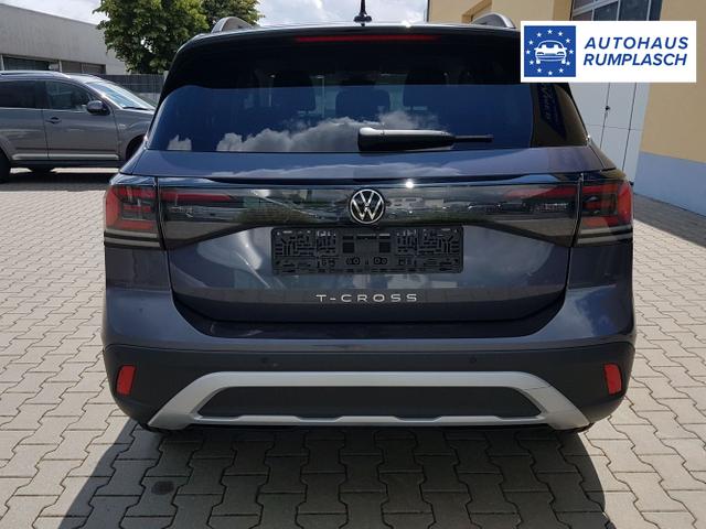 Volkswagen / T-Cross / Grau / People Limited / / Rauchgrau Metallic, AHK, Beispielbilder, ggf. teilweise mit Sonderausstattung