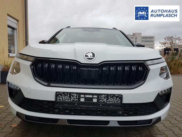 Skoda / Kamiq / Weiß / Monte Carlo AHK / / , Beispielbilder, ggf. teilweise mit Sonderausstattung