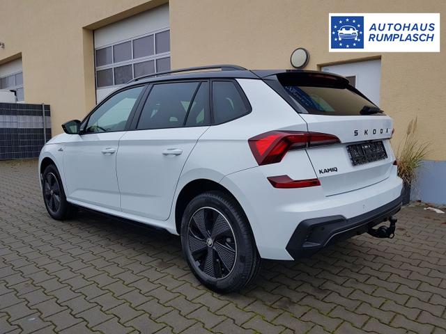 Skoda / Kamiq / Weiß / Monte Carlo AHK / / , Beispielbilder, ggf. teilweise mit Sonderausstattung