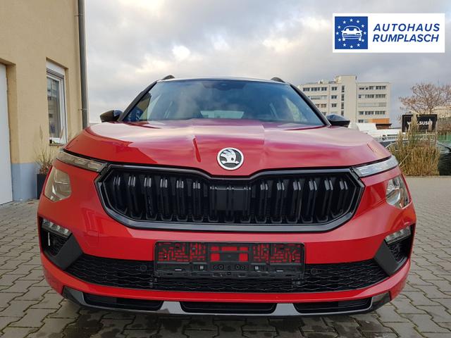 Skoda / Kamiq / Rot / Monte Carlo / / , Beispielbilder, ggf. teilweise mit Sonderausstattung