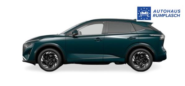 Nissan Qashqai N-CONNECTA Alarmanlage PDC v+h 360°-Kamera LED-Scheinwerfer 2-Zonen-Klimaauto. Lenkradheizung 