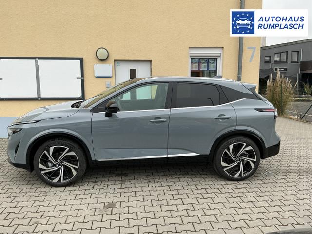 Nissan / Qashqai / Grau / Tekna+ / Ceramic Grey / , Beispielbilder, ggf. teilweise mit Sonderausstattung