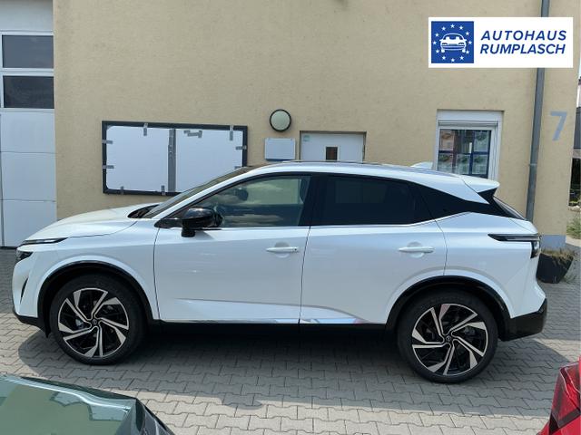 Nissan / Qashqai / Wei&szlig; / Tekna + / Pearl white / , Beispielbilder, ggf. teilweise mit Sonderausstattung