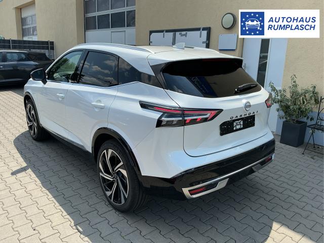 Nissan / Qashqai / Wei&szlig; / Tekna + / Pearl white / , Beispielbilder, ggf. teilweise mit Sonderausstattung