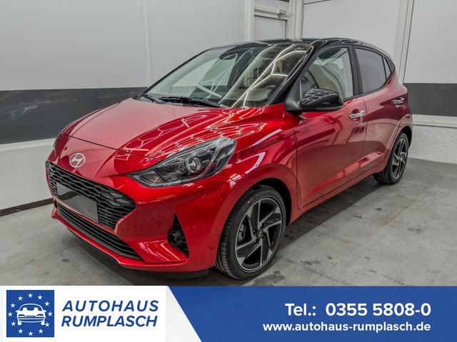 Hyundai i10 - PREMIUM AUT SHZ SMART KEY KLIMAAUTOMATIK AMBIENTE ALU RFK PDC NAVI