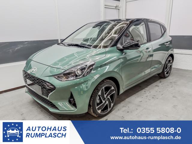Hyundai i10 - PREMIUM AUT SHZ SMART KEY KLIMAAUTOMATIK AMBIENTE ALU RFK PDC NAVI