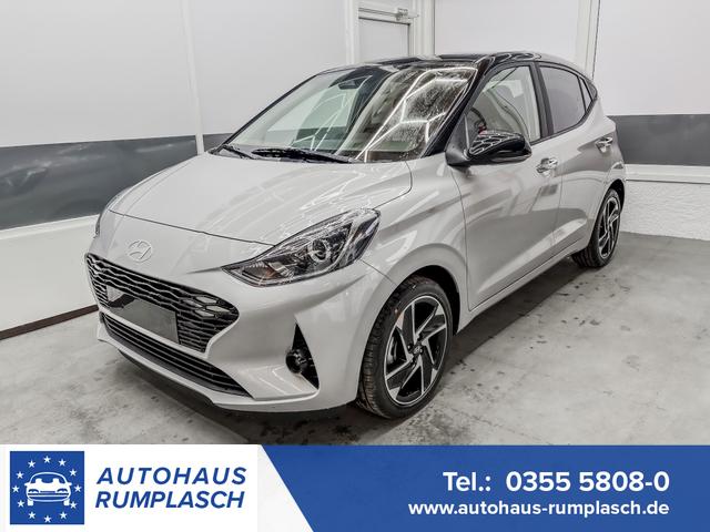 Hyundai i10 - PREMIUM AUT SHZ SMART KEY KLIMAAUTOMATIK AMBIENTE ALU RFK PDC NAVI