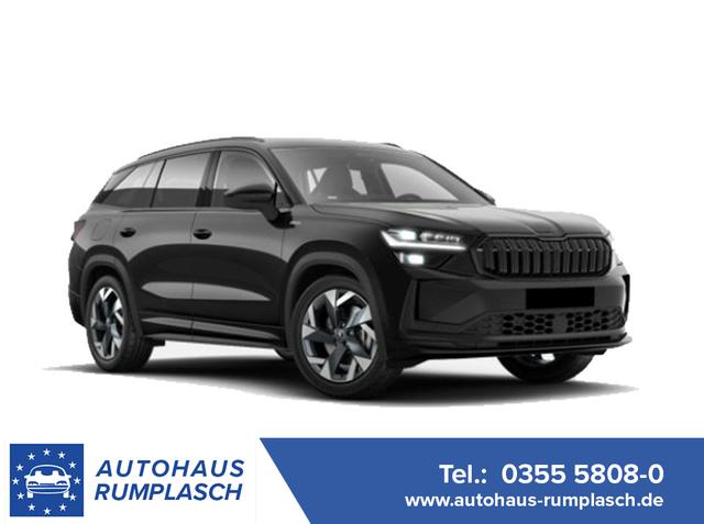 Skoda Kodiaq - Sportline 2.0 TSI DSG 4x4 7Sitzer*AHK*NAVI*SHZ*Matrix*360°*IPA*Keyless*Canton