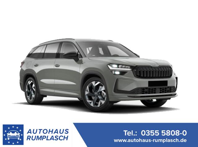 Skoda Kodiaq - Sportline 2.0 TSI DSG 4x4 7Sitzer*AHK*NAVI*SHZ*Matrix*360°*IPA*Keyless*Canton