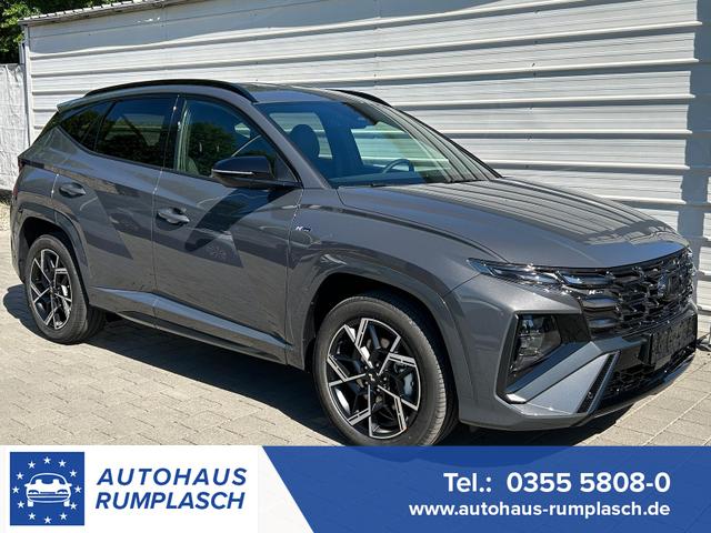 Hyundai TUCSON - N-Line N-Line+ 1.6 T-GDI HEV AHK*Android Auto*HUD*Navi*SHZ*Matrix*KRELL*3Z Klimaauto*Kamera*Keyless*E-Heck