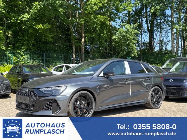 Audi RS3 Sportback - PANO+SONOS+MATRIX+eHK+360KAM+SHZ+KLIMA+DESIGNPAKET ROT