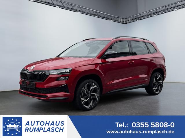 Skoda Karoq - 1,5 TSI DSG Sportline 2ZKli AHK ACC Canton PDC Kam 19Zo 5JG