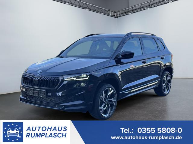 Skoda Karoq - 1,5 TSI DSG Sportline 2ZKli AHK ACC Canton PDC Kam 19Zo 5JG