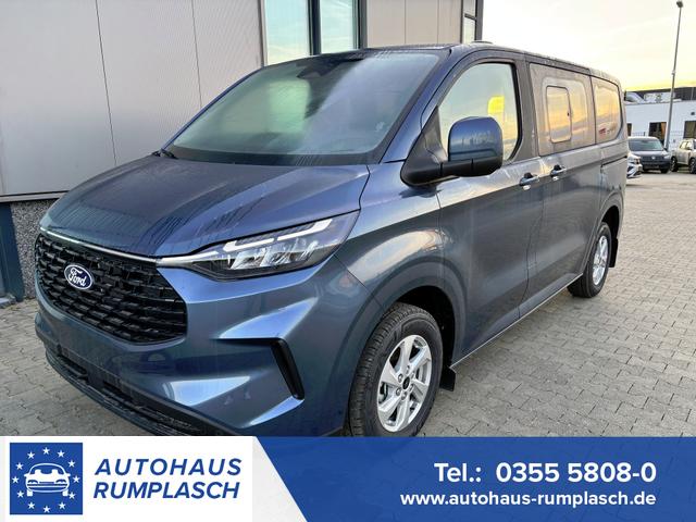 Ford Tourneo Custom - Trend 2.0 TDCi 136PS L1H1, 5 Jahre Garantie, 8 Plätze, AHK, 2 Schiebetüren, Privacy, Metallic, 16" Alu + Allwetter, PDC vo/hi, Kamera, LED-Scheinwerfer, Keyless, Beheizte Frontscheibe, Radio 13", AndroidAuto/Apple CarPlay, Tempomat, 3-Zonen-Klimaautomatik