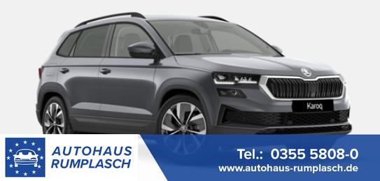 Skoda Karoq - Dynamic 1.5 TSI 150PS DSG, 5JAHRE GARANTIE, DCC-FAHRWERK, 18" Alu, MATRIX-LED-Scheinwerfer, NAVI 9", Beheizte Frontscheibe, Interieur LOUNGE, Side Assist, Virtual Cockpit 10", Elektr. Heckklappe, Parksensoren v/h, Kamera, Kessy, Winter-Paket, SunSet, Climatronic