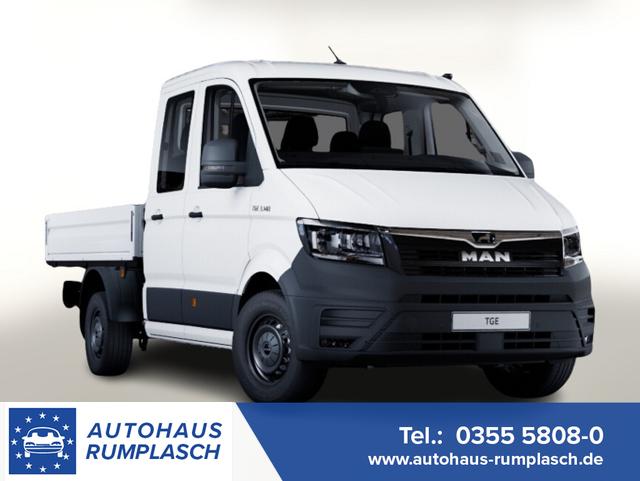 MAN TGE - Pritsche DoKa 2.0 TDI 177 Kam Temp PDC 3-S