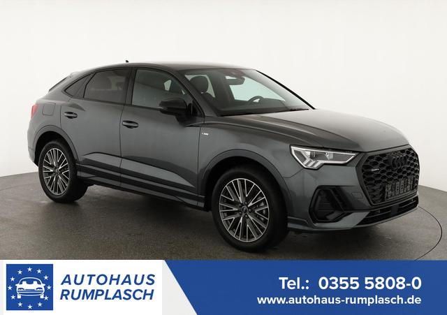Audi Q3 Sportback - 40 TDI quattro S line qu S-LINE, AHK, 19-Zoll, Optik schwarz, Navi, Kamera, el. Klappe, 4-J. Garantie