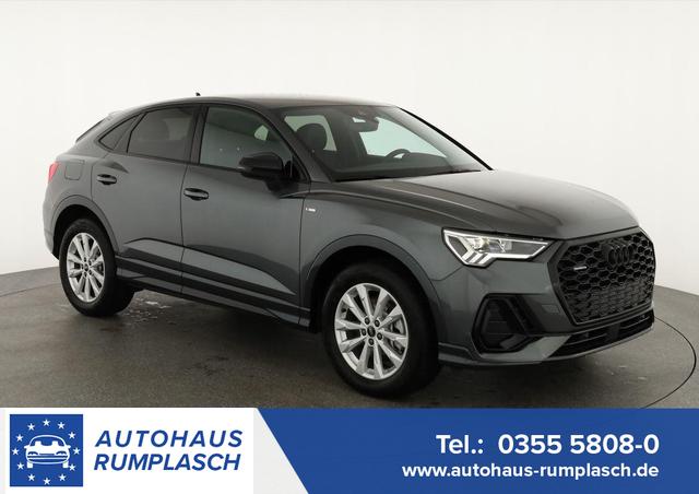 Audi Q3 Sportback - 40 TDI quattro S line qu S-LINE, AHK, Optik schwarz, Navi, Kamera, el. Klappe, 4-J. Garantie