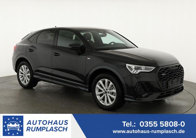 Audi Q3 Sportback - 40 TDI quattro S line qu S-LINE, AHK, Optik schwarz, Navi, Kamera, el. Klappe, 4-J. Garantie