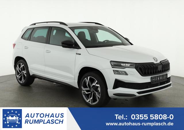 Skoda Karoq - Sportline 4x4 2.0 TDI DSG Sportline, Matrix, Teilleder, Navi, Side, 5-J. Garantie