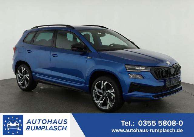 Skoda Karoq - Sportline 4x4 2.0 TDI DSG Sportline, Matrix, Teilleder, Navi, Side, 5-J. Garantie