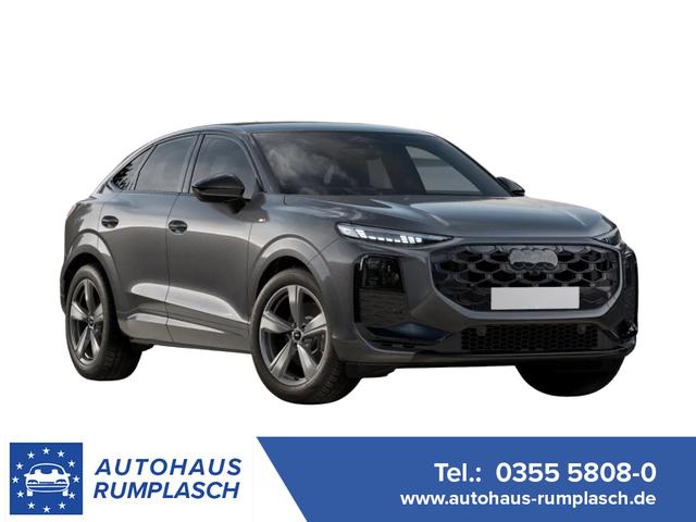 Audi Q3 - Sportback NEU TDI quattro S line Tech+AHK+Alu19+LEDplus+KlimaPlus+ExtSchwarz