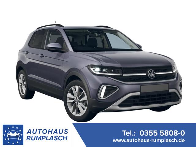 Volkswagen T-Cross - LIFE 115PS DSG AHK+Navi+Matrix+Kamera+Parklenk+Alu17+App-Connect