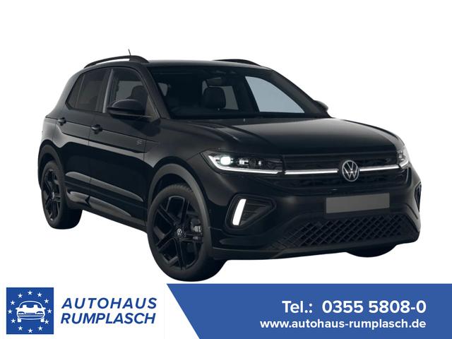 Volkswagen T-Cross - R-Line 150PS DSG Navi+IQ.Light+AHK+Black+Cam+Keyless+Side+Climatronic+Parklenk